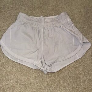 Lululemon Track that high rise shorts 3”